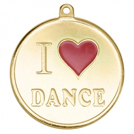 Медаль наградная *Я люблю танцы*